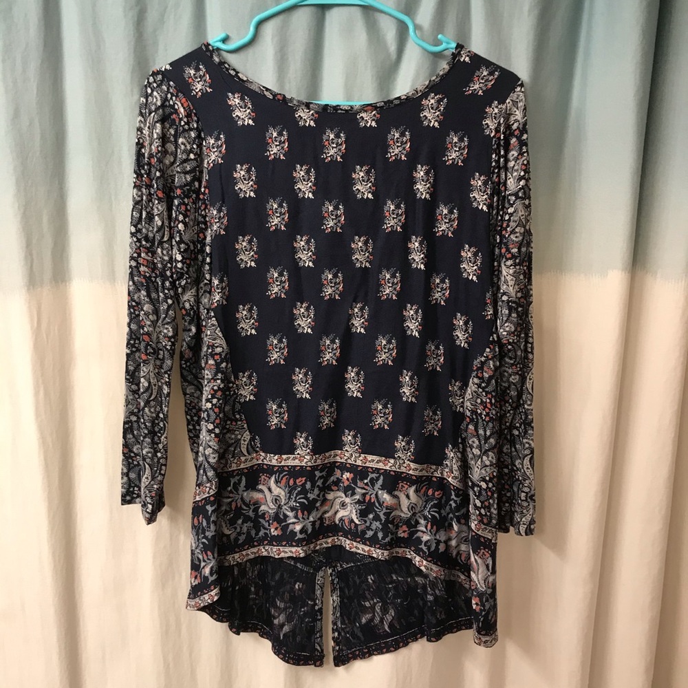 Lucky Brand peasant top